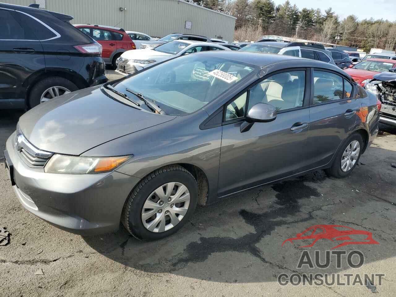 HONDA CIVIC 2012 - 2HGFB2F50CH610615