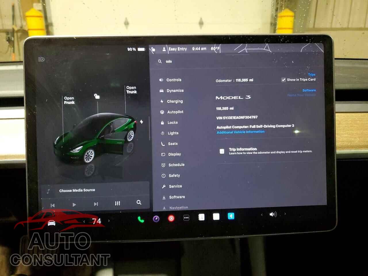 TESLA MODEL 3 2022 - 5YJ3E1EA0NF304797