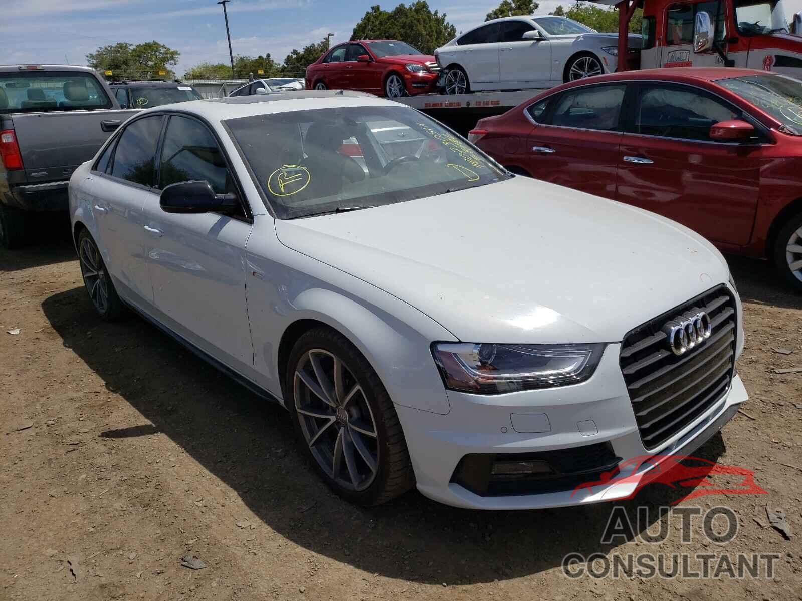 AUDI A4 2016 - WAUEFAFL5GA003280