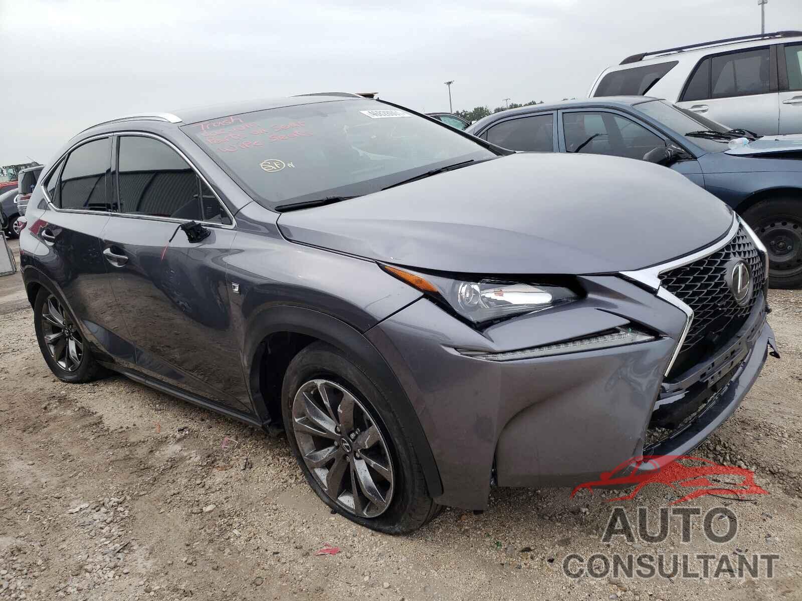 LEXUS NX 2017 - JTJYARBZ5H2065004