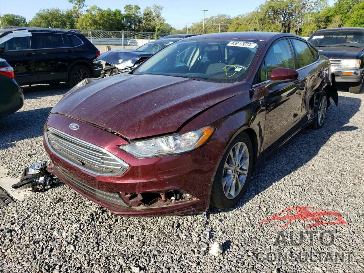 FORD FUSION 2017 - 3FA6P0H74HR226793