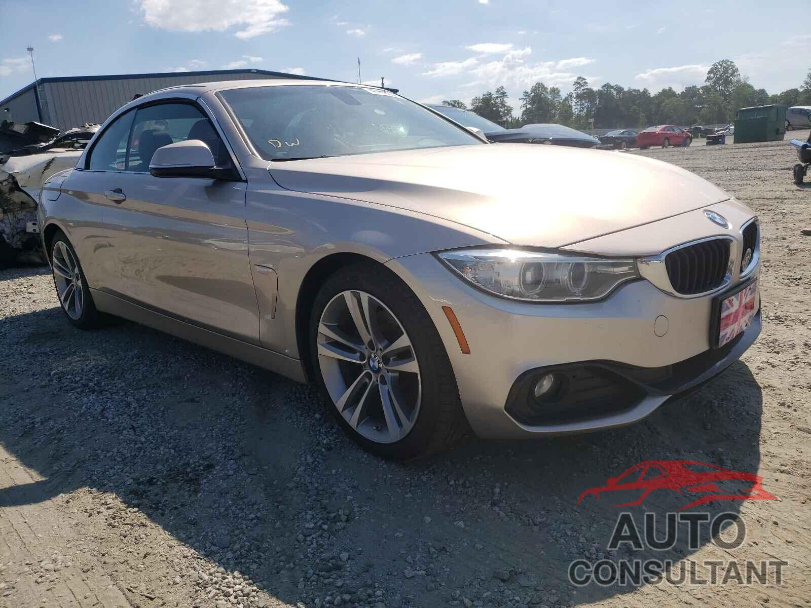 BMW 4 SERIES 2017 - WBA4U7C32H5H19916