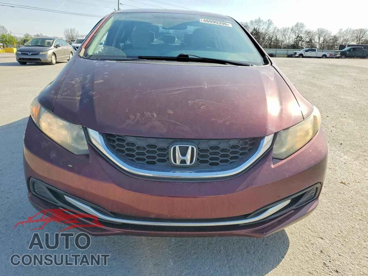 HONDA CIVIC 2013 - 19XFB2F55DE040672