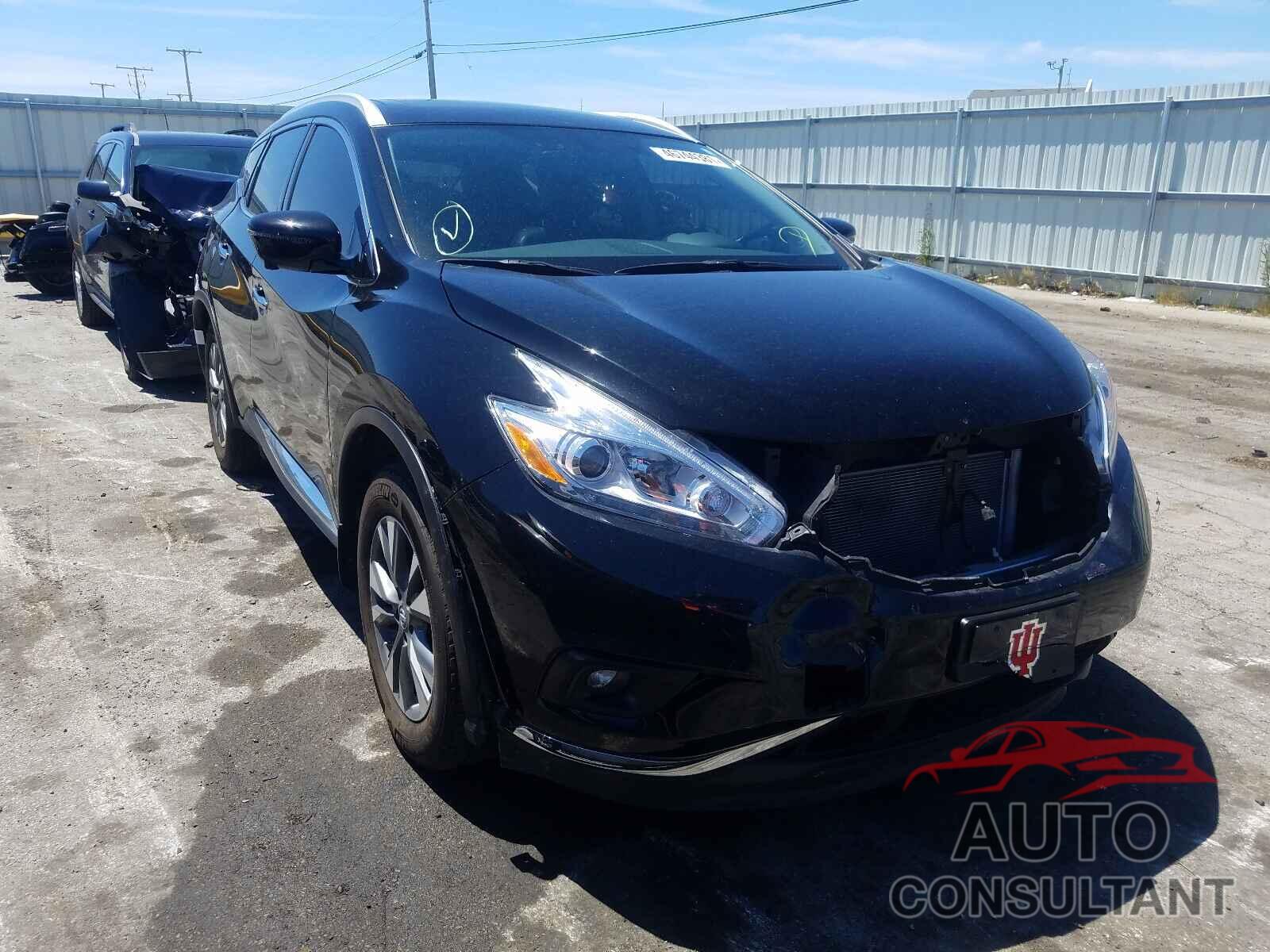 NISSAN MURANO 2017 - 5N1AZ2MH4HN113501