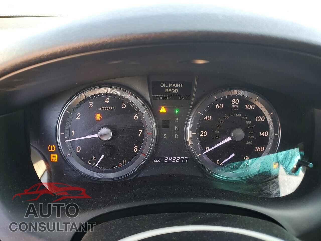LEXUS ES350 2012 - JTHBK1EG3C2507514