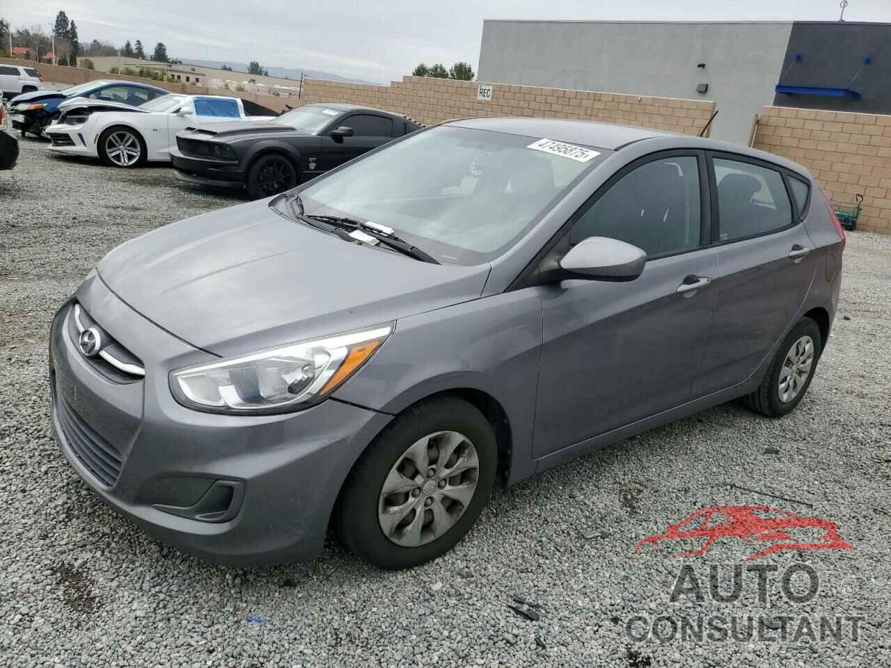 HYUNDAI ACCENT 2016 - KMHCT5AE1GU237266