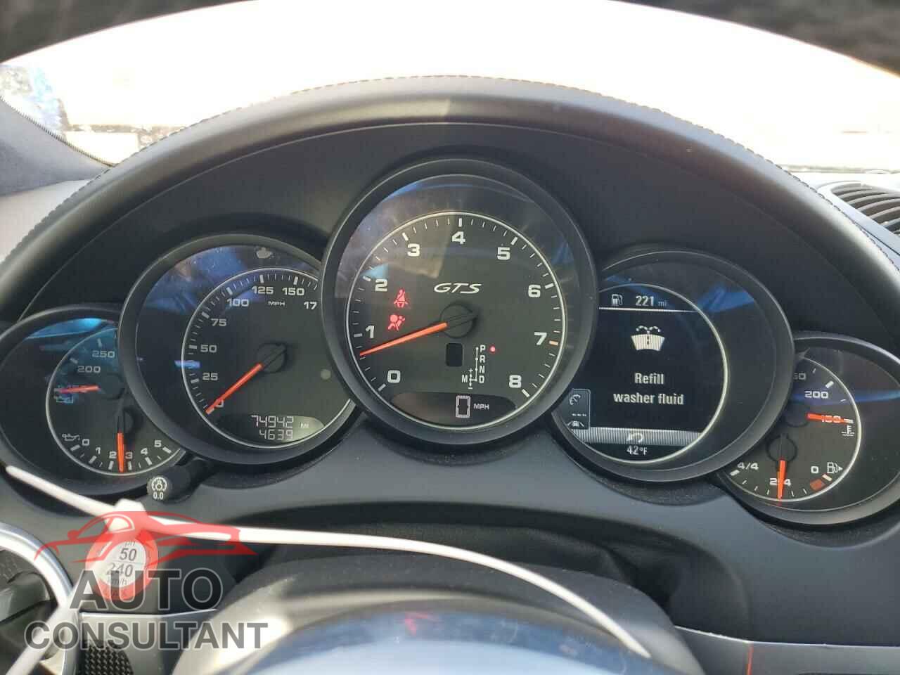 PORSCHE CAYENNE 2016 - WP1AD2A21GLA72479