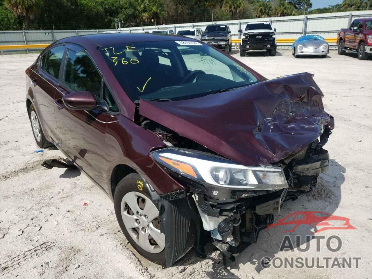 KIA FORTE 2017 - 3KPFK4A73HE054712