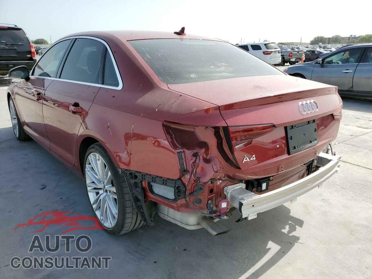 AUDI A4 2019 - WAUHMAF40KA056053