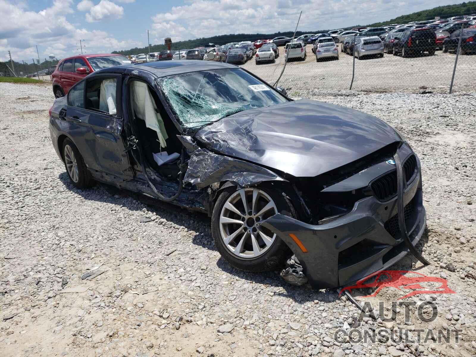 BMW 3 SERIES 2016 - WBA8A3C58GK551345
