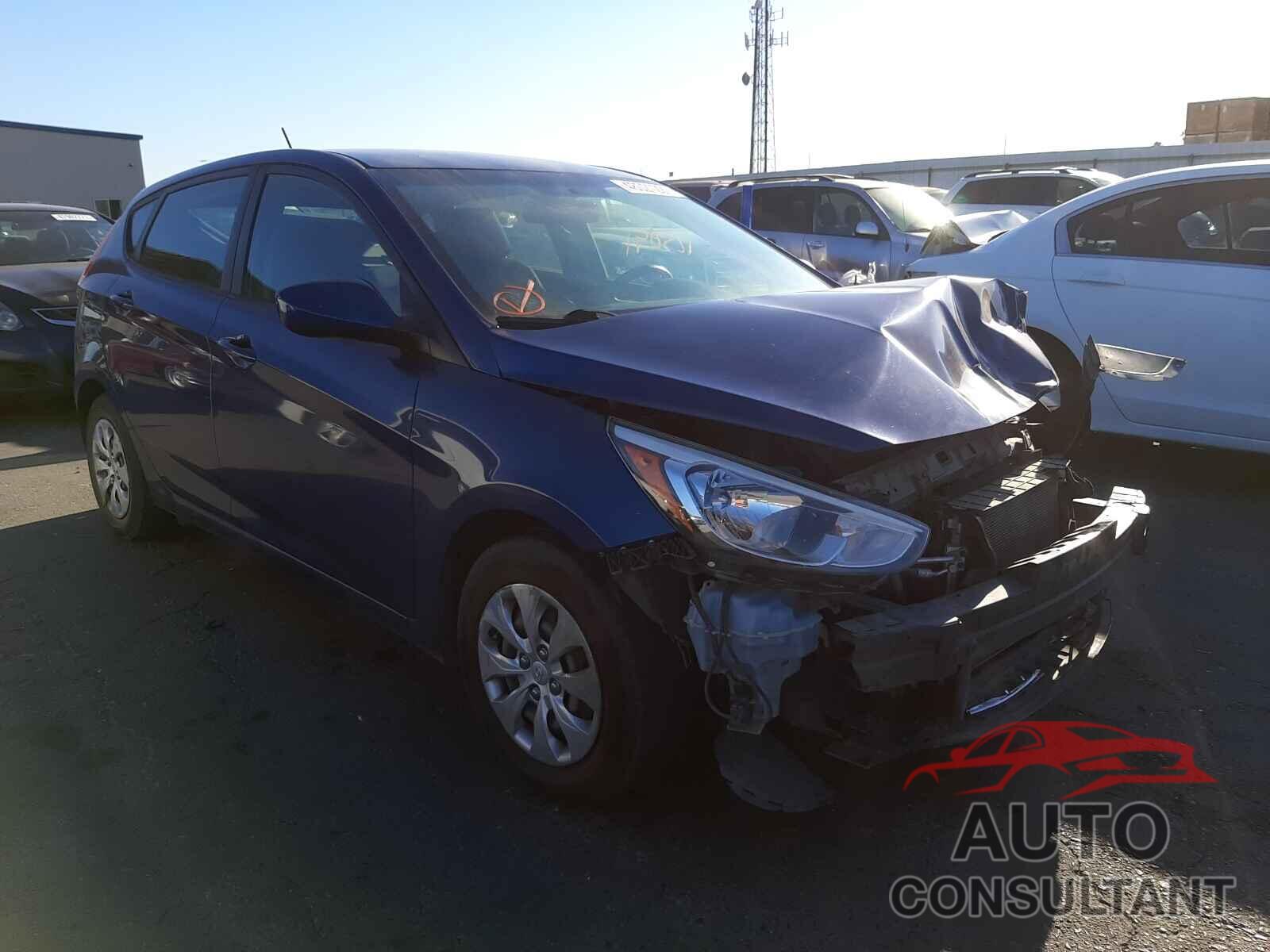 HYUNDAI ACCENT 2017 - KMHCT5AE2HU327480