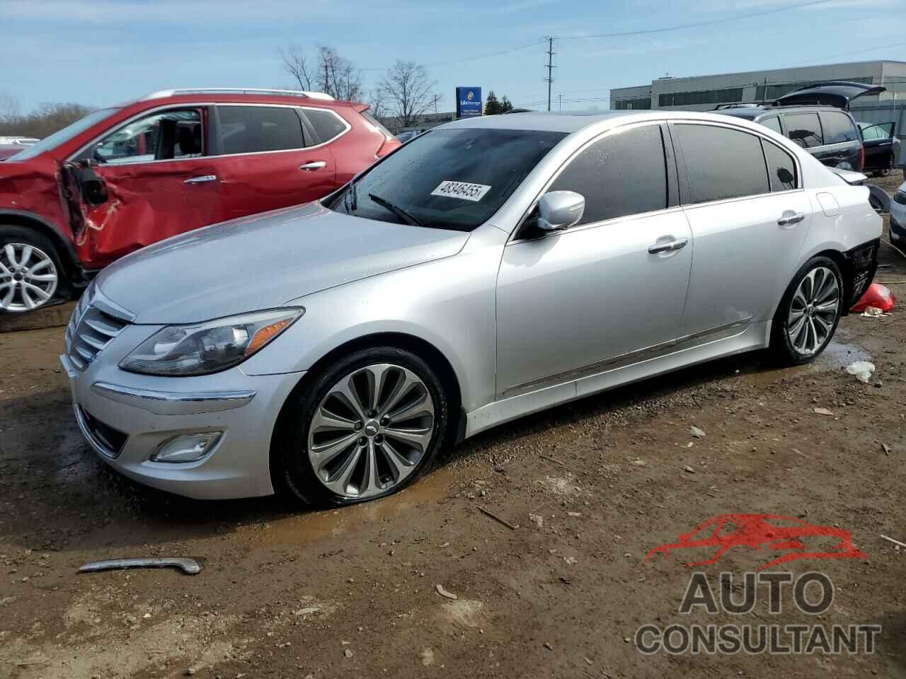 HYUNDAI GENESIS 2014 - KMHGC4DH0EU265669