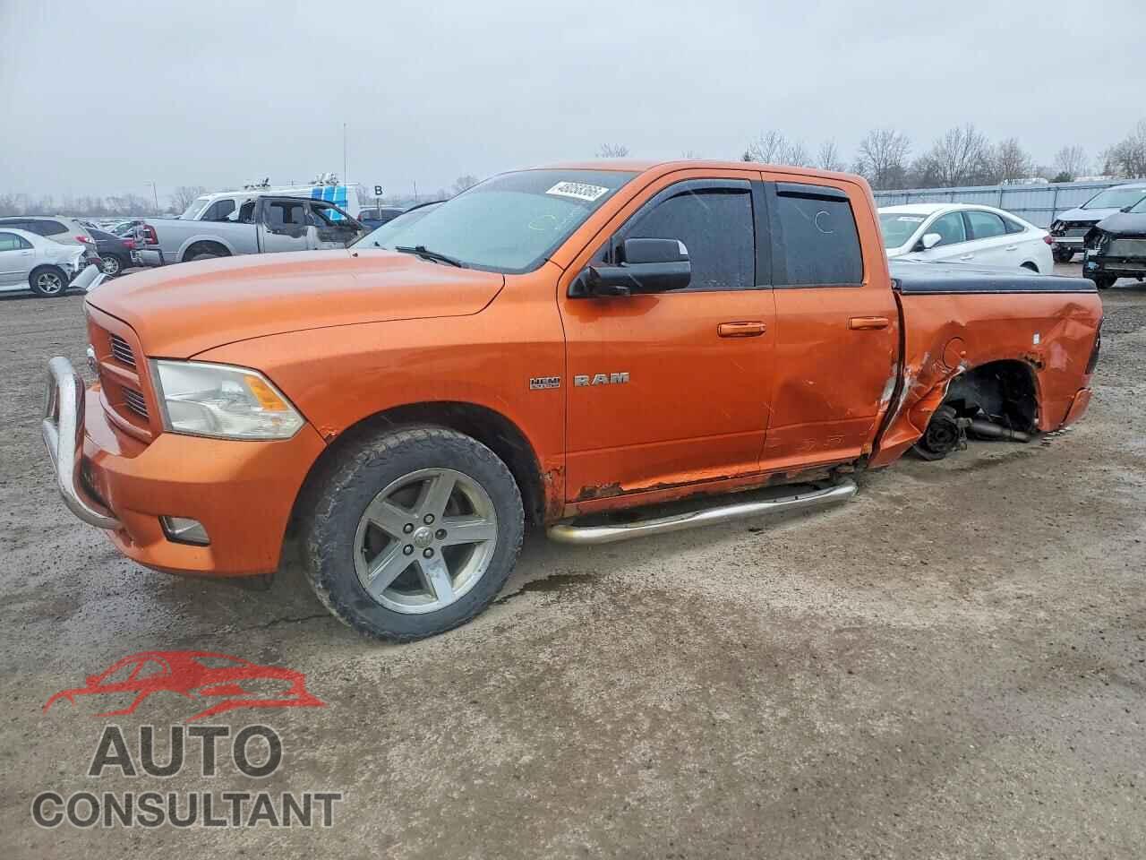 DODGE RAM 1500 2010 - 1D7RV1GT5AS220552