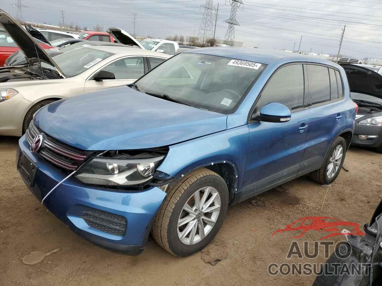 VOLKSWAGEN TIGUAN 2017 - WVGBV7AXXHK045196