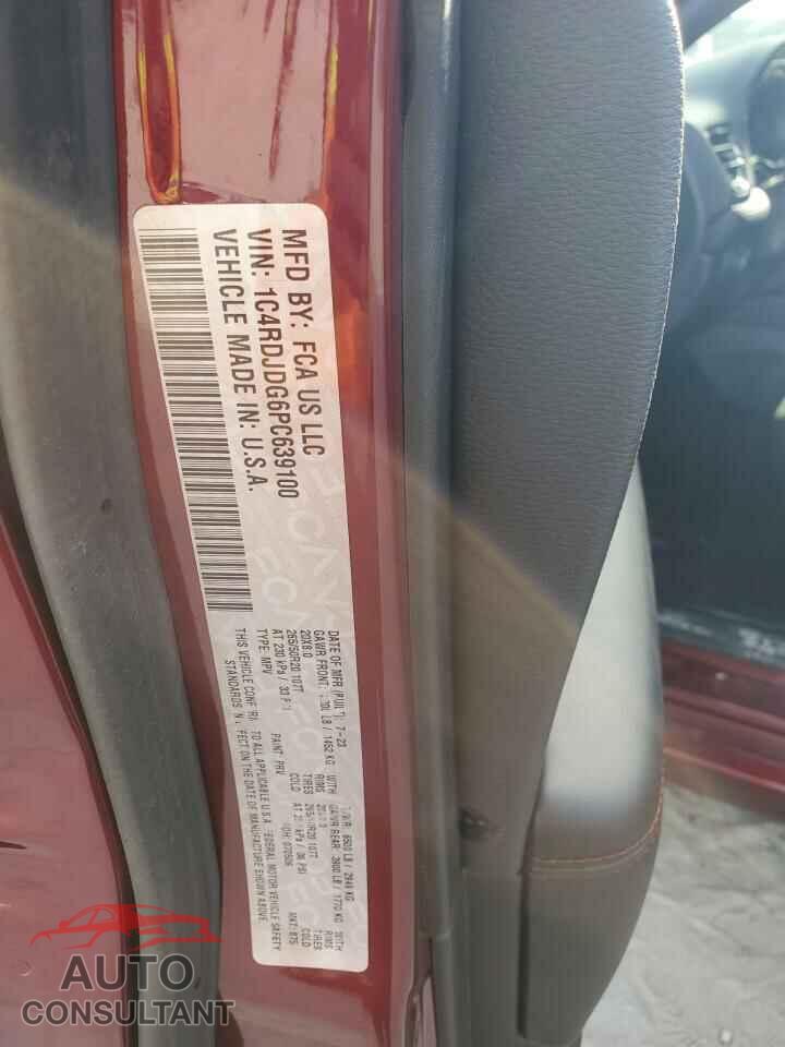 DODGE DURANGO 2023 - 1C4RDJDG6PC639100
