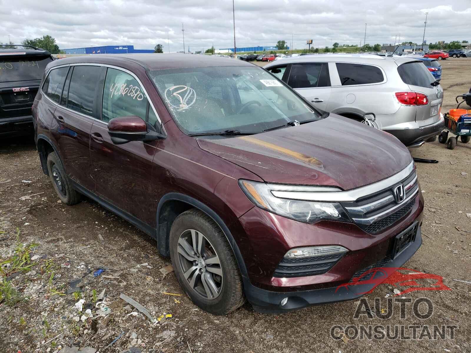 HONDA PILOT 2016 - 5FNYF6H33GB082871