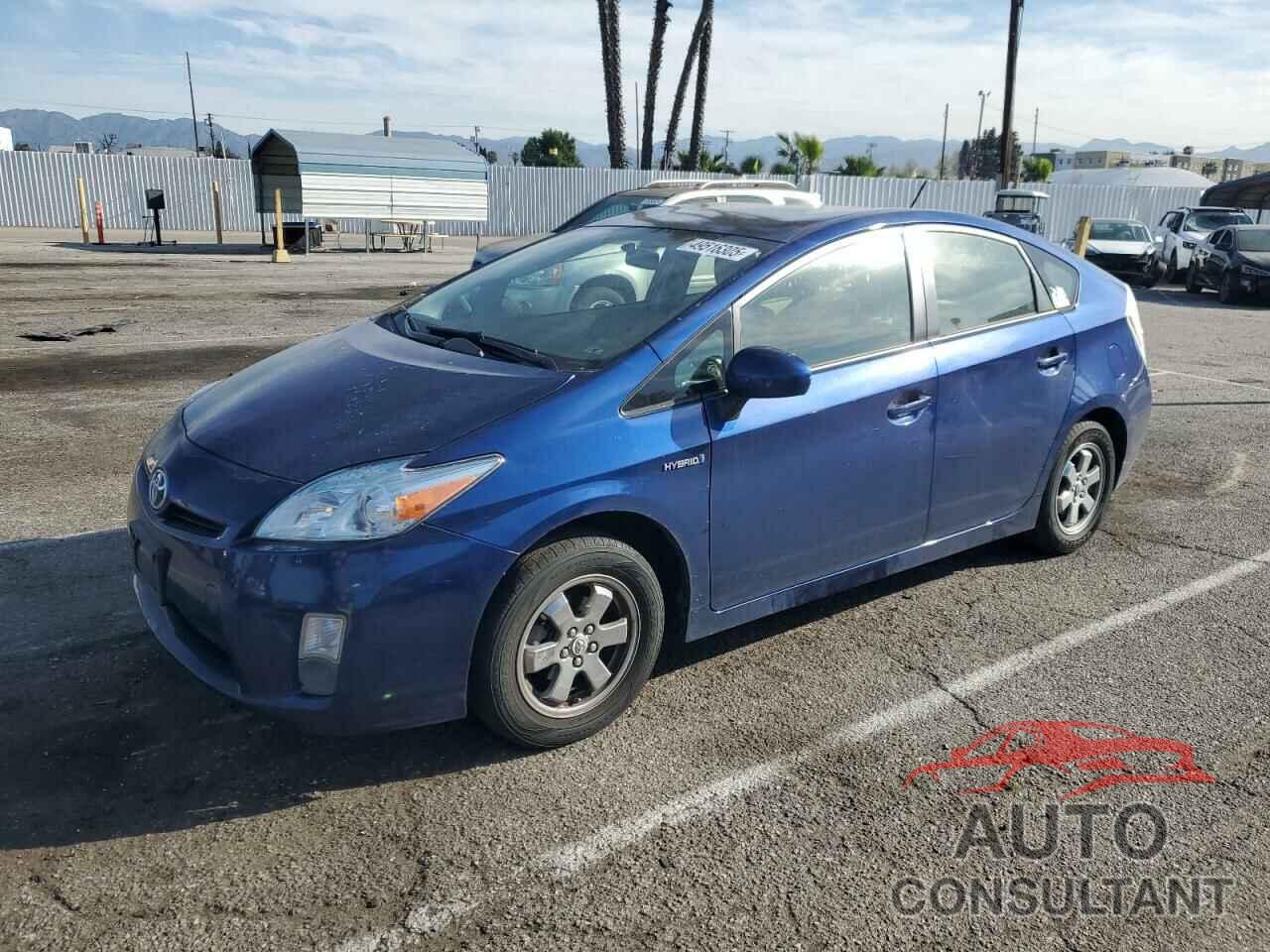 TOYOTA PRIUS 2010 - JTDKN3DU7A0025469