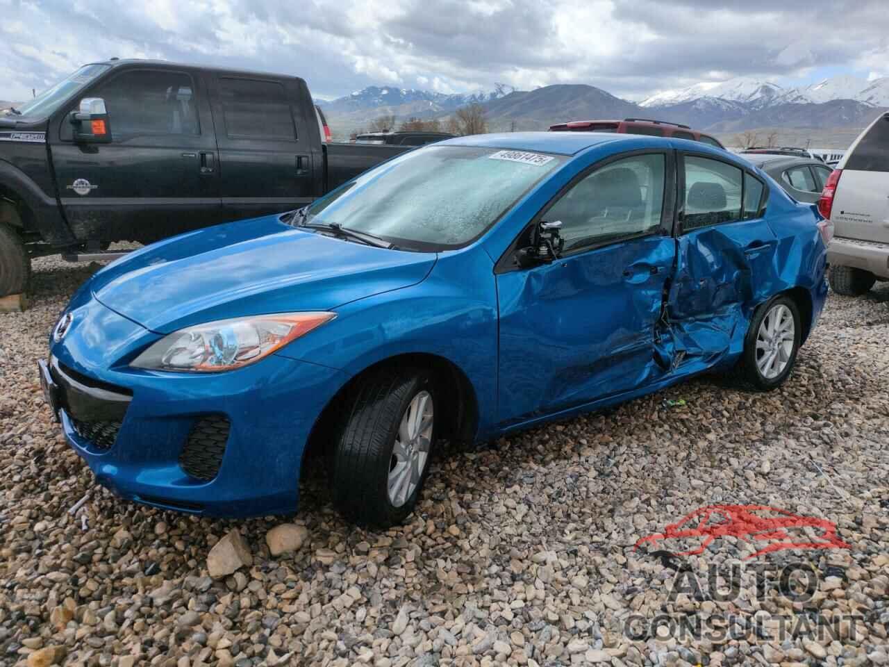 MAZDA 3 2012 - JM1BL1V76C1631183