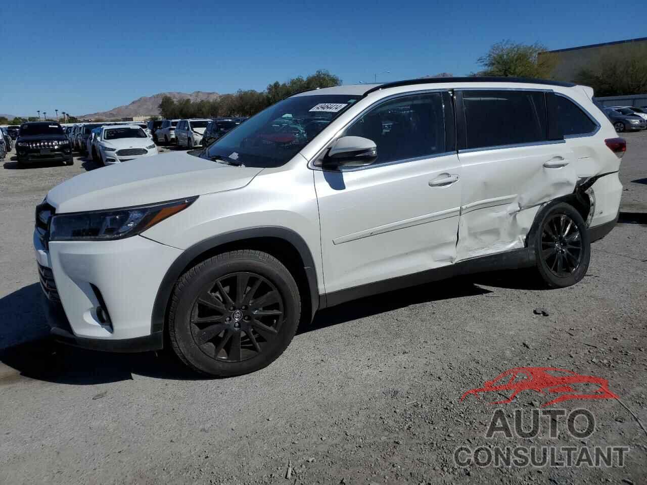 TOYOTA HIGHLANDER 2019 - 5TDJZRFH8KS571635