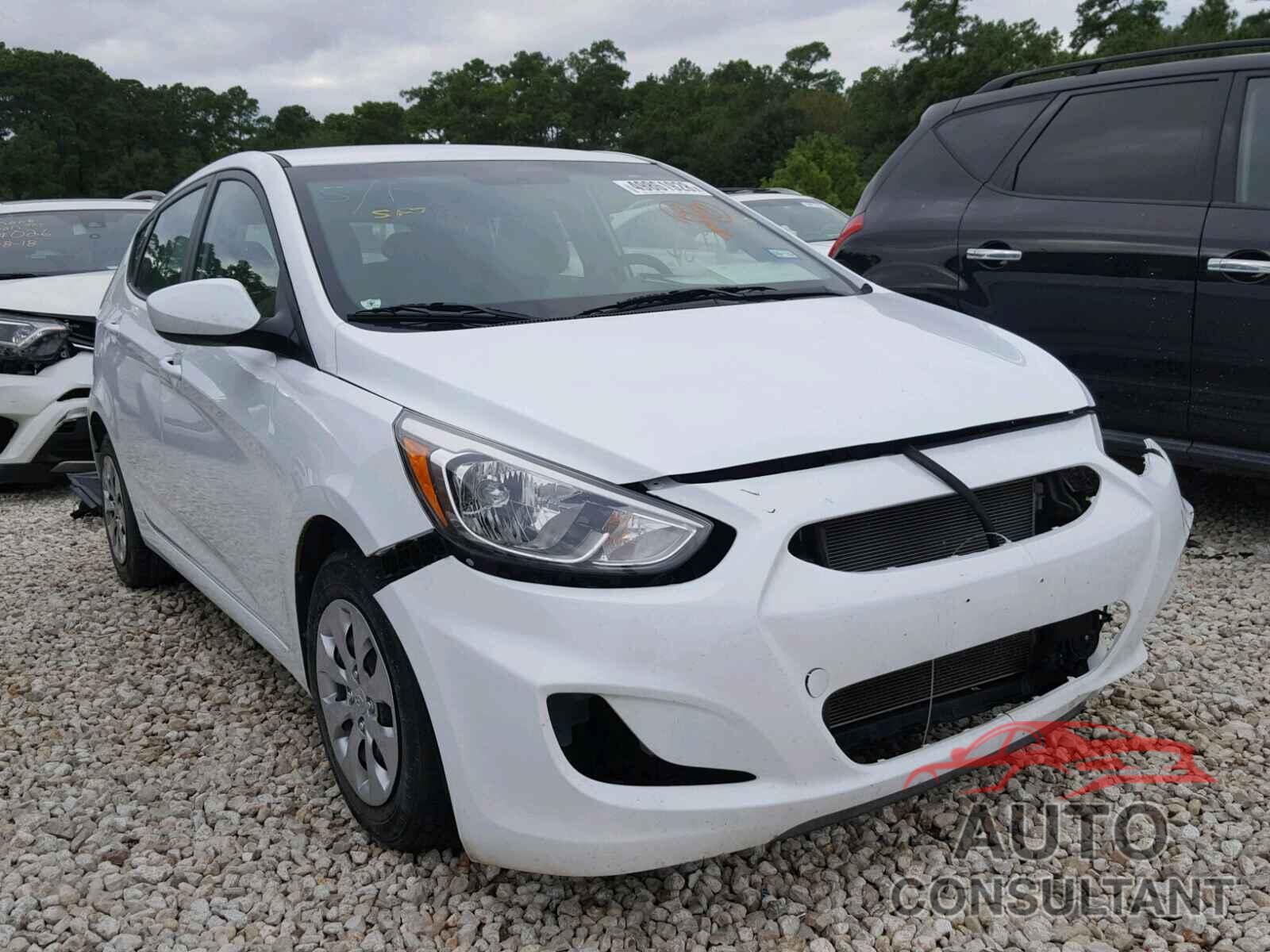 HYUNDAI ACCENT 2017 - KMHCT5AE1HU348725