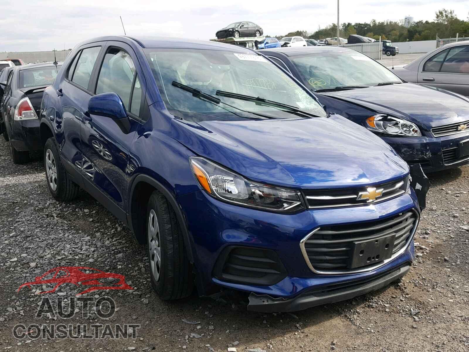 CHEVROLET TRAX LS 2017 - 3GNCJKSB3HL163669