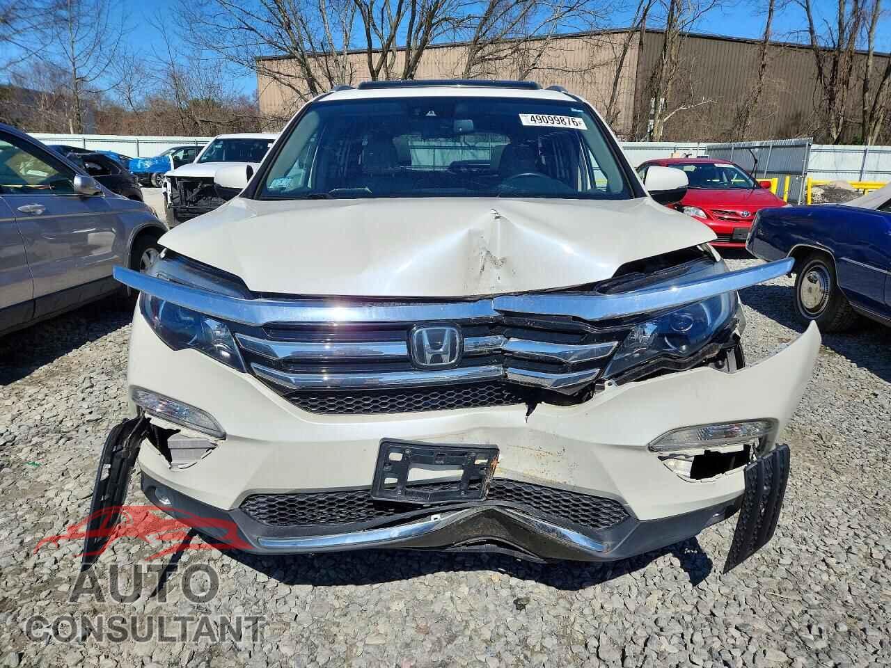 HONDA PILOT 2017 - 5FNYF6H09HB023945