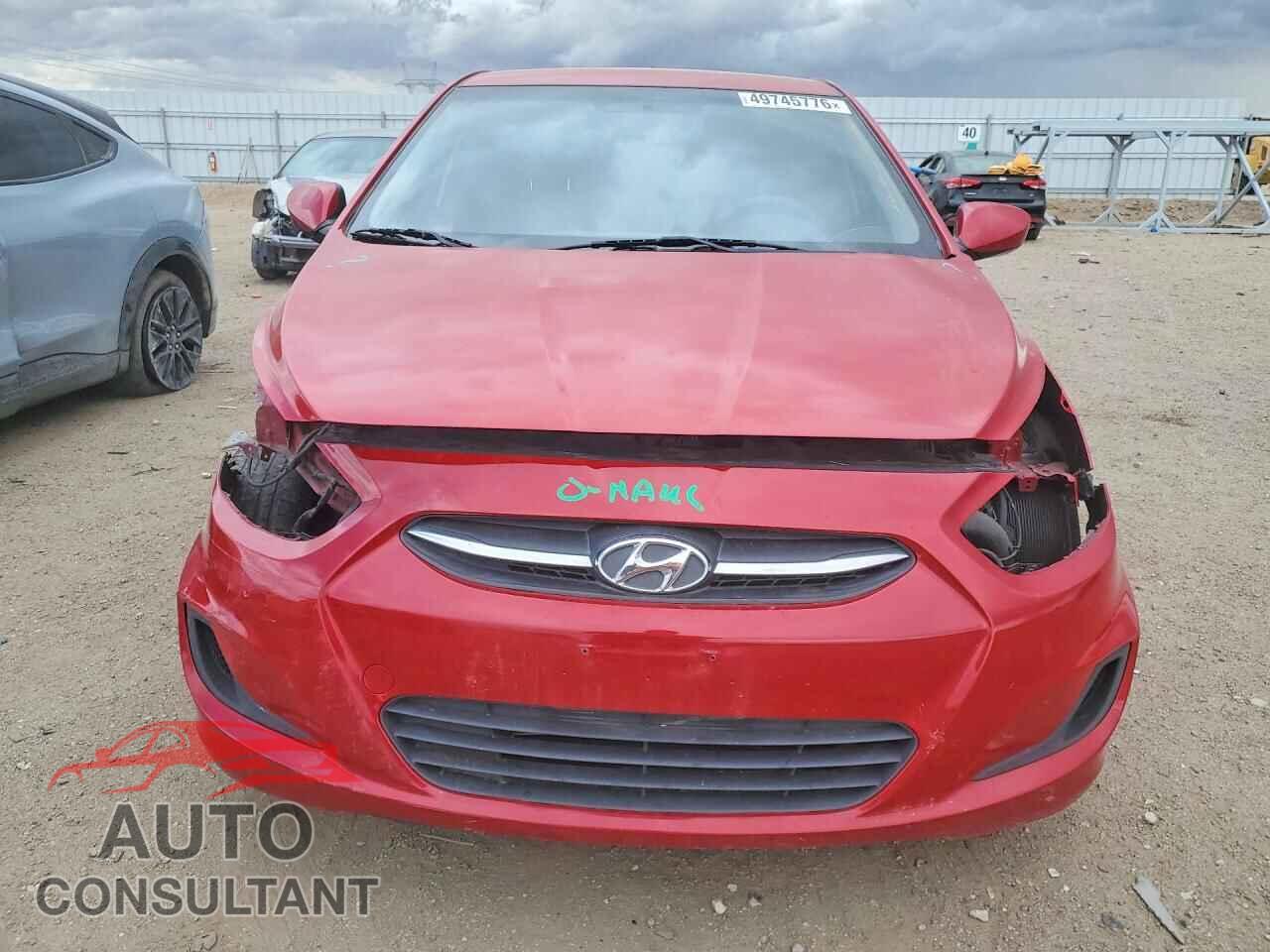 HYUNDAI ACCENT 2016 - KMHCT4AE0GU975697