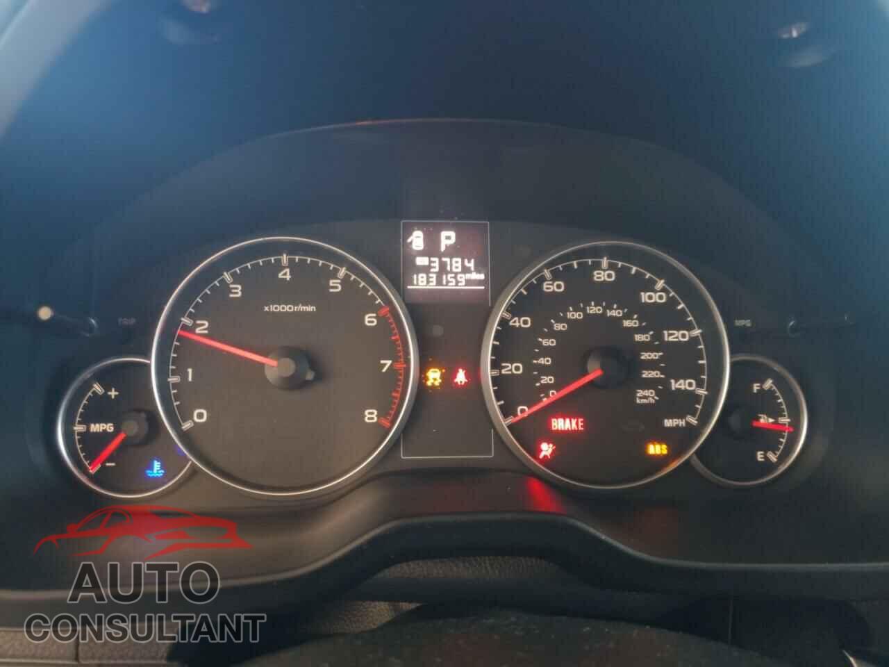 SUBARU OUTBACK 2014 - 4S4BRCDC4E3269155
