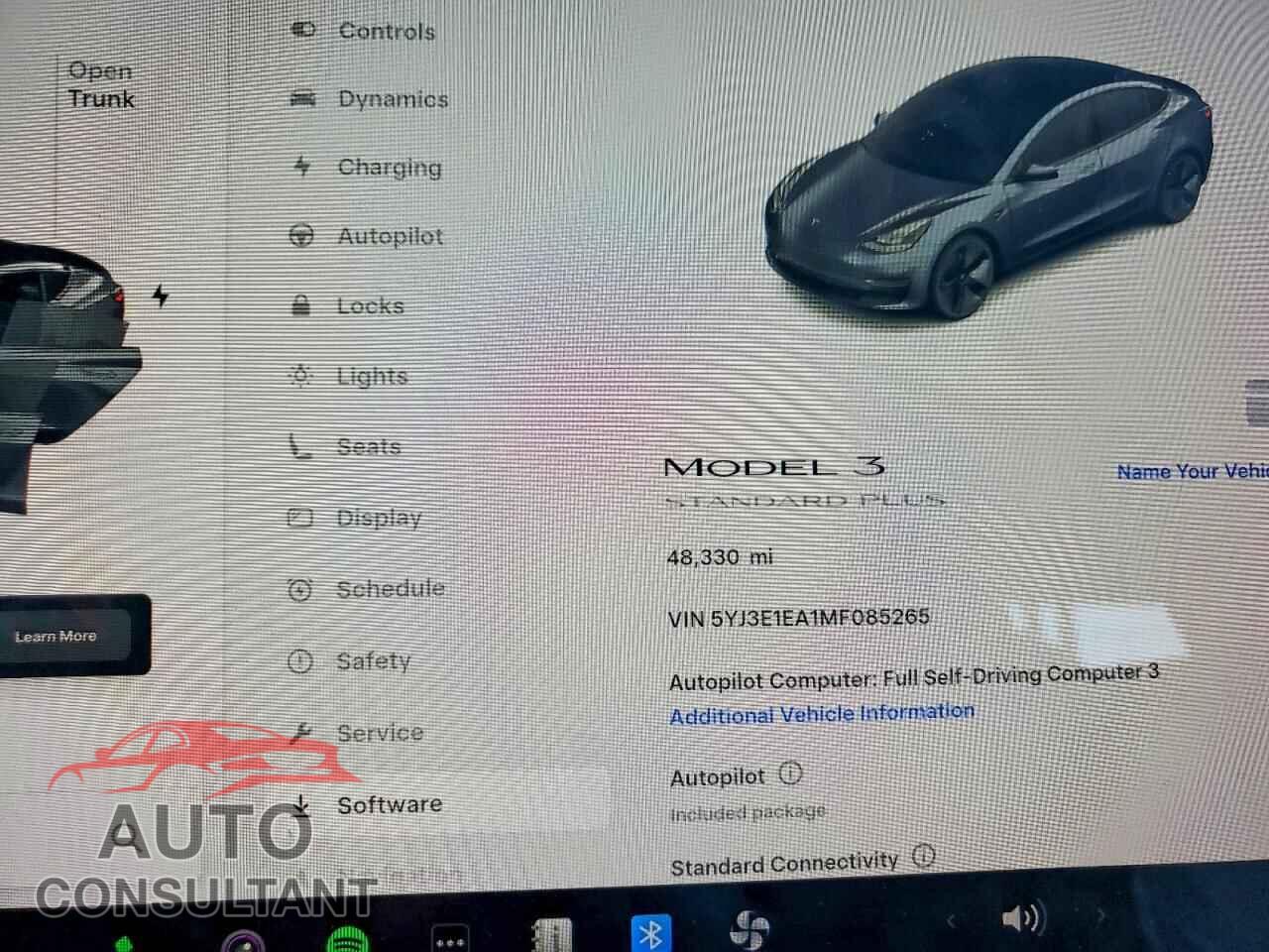 TESLA MODEL 3 2021 - 5YJ3E1EA1MF085265