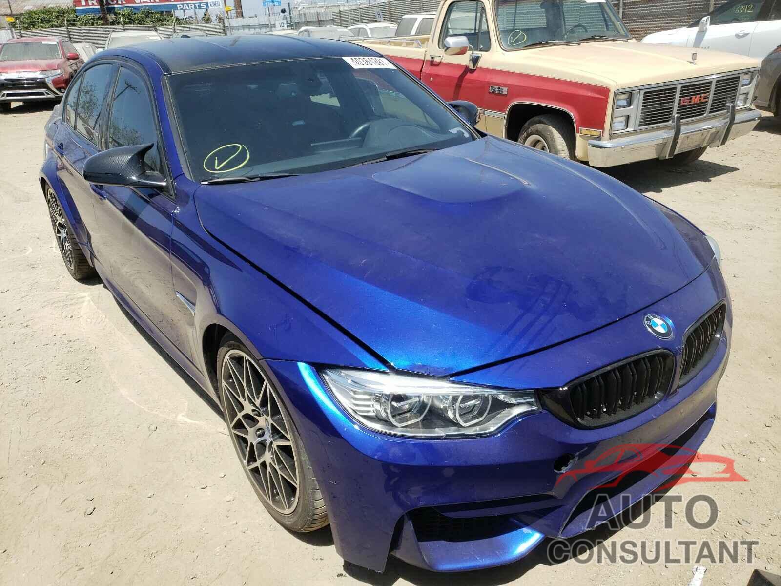 BMW M3 2018 - WBS8M9C57J5J78701