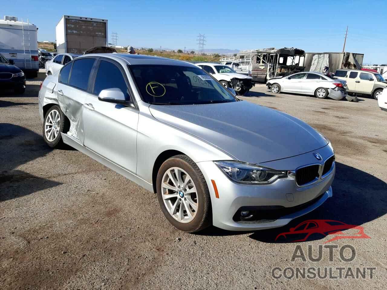 BMW 3 SERIES 2018 - WBA8A9C52JAH12324