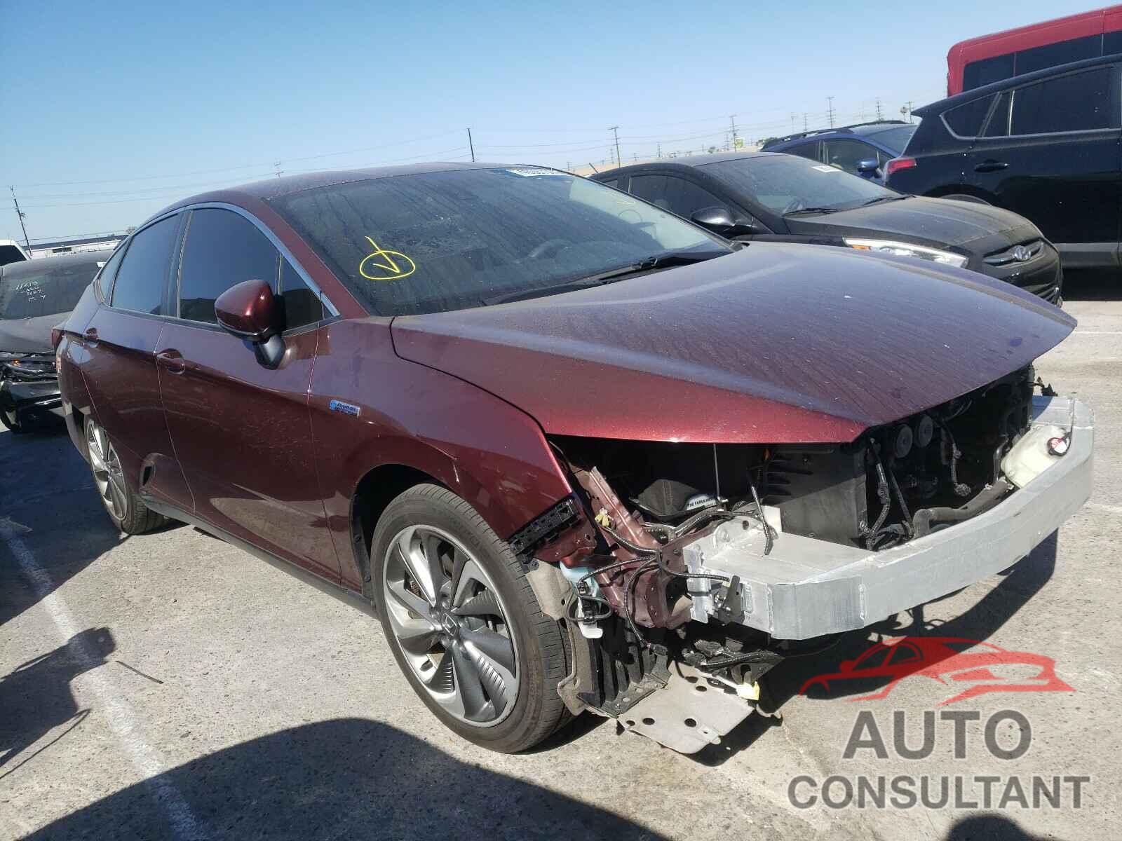 HONDA CLARITY 2018 - JHMZC5F1XJC018340