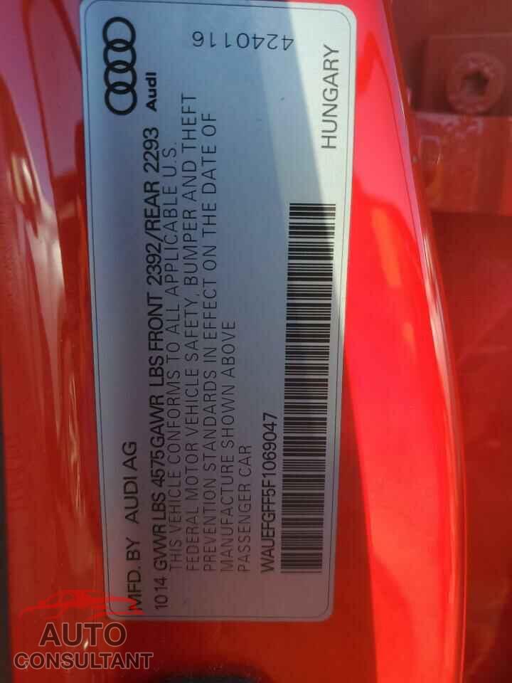 AUDI A3 2015 - WAUEFGFF5F1069047