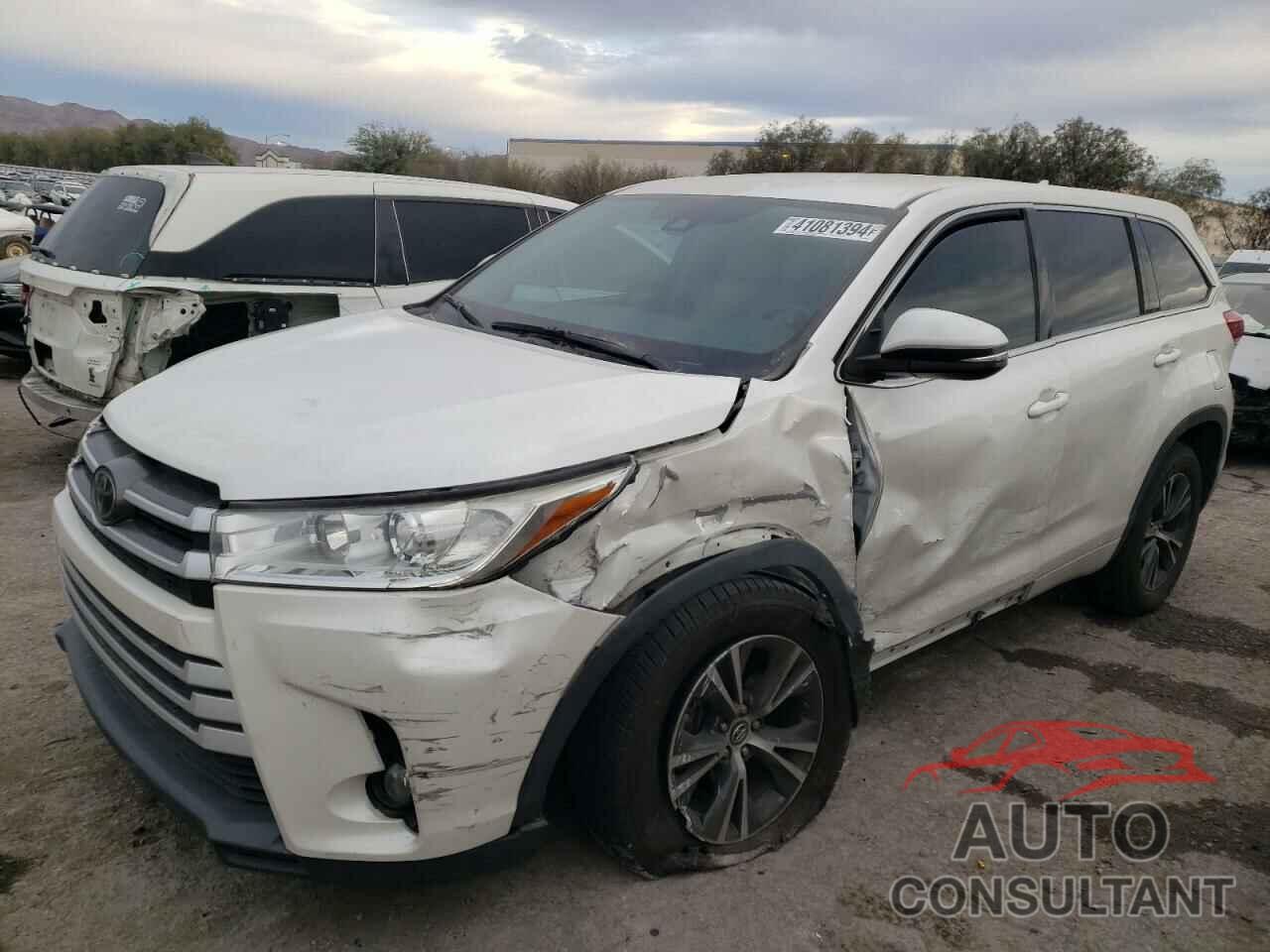 TOYOTA HIGHLANDER 2018 - 5TDZZRFH8JS247862