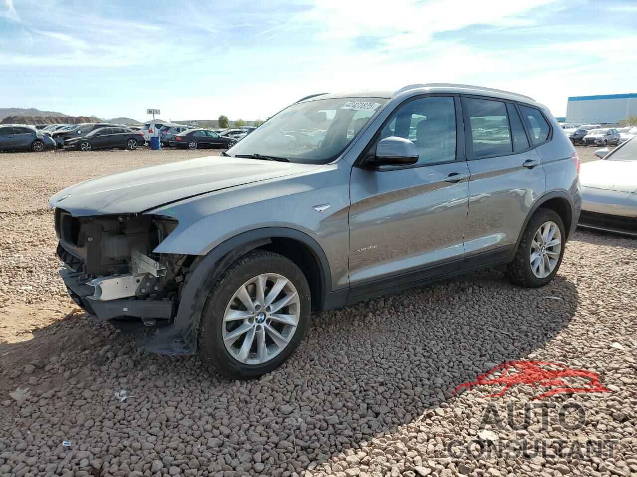 BMW X3 2016 - 5UXWX9C54G0D78657
