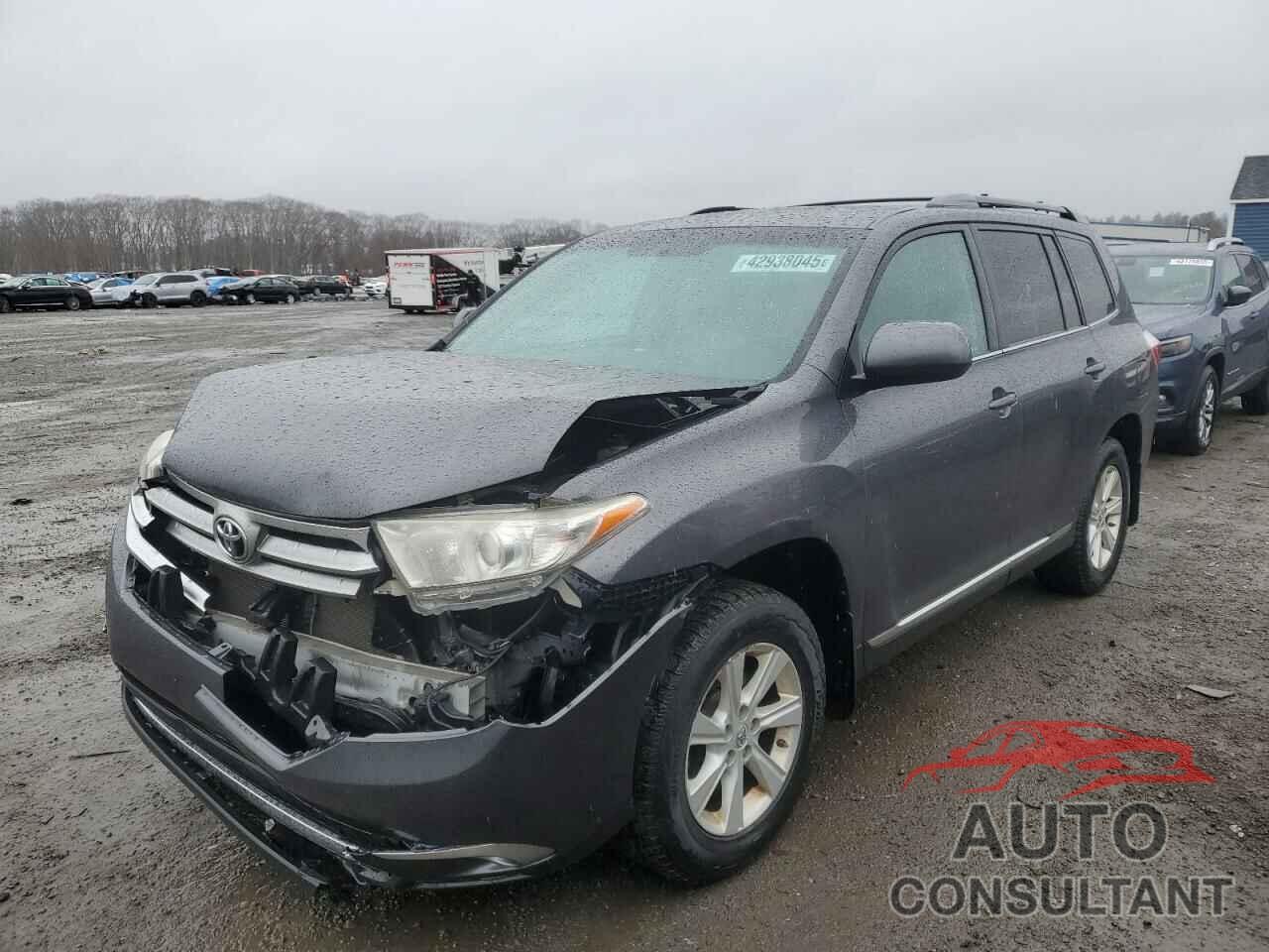TOYOTA HIGHLANDER 2013 - 5TDBK3EH6DS222399