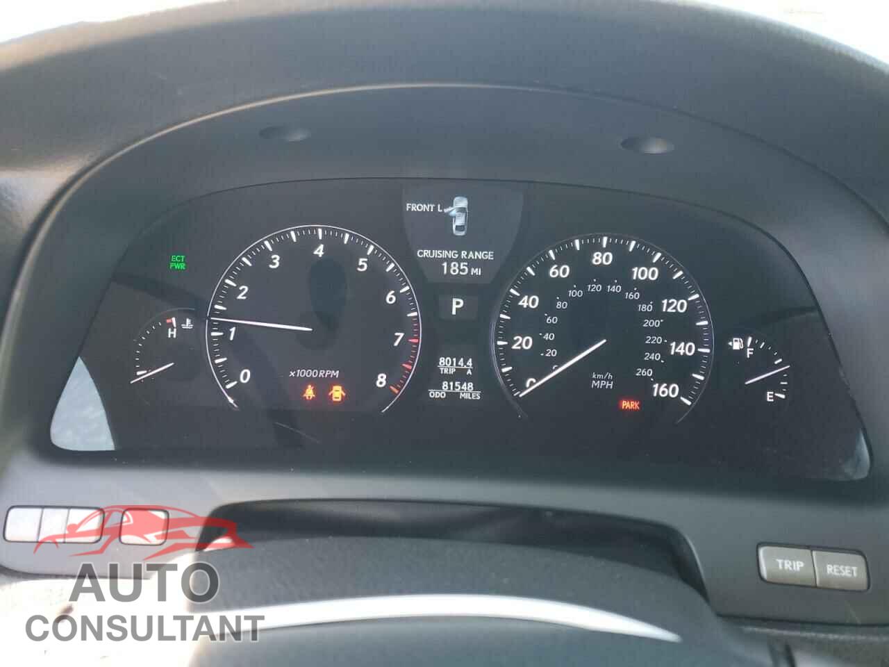 LEXUS LS460 2011 - JTHBL5EF8B5105013