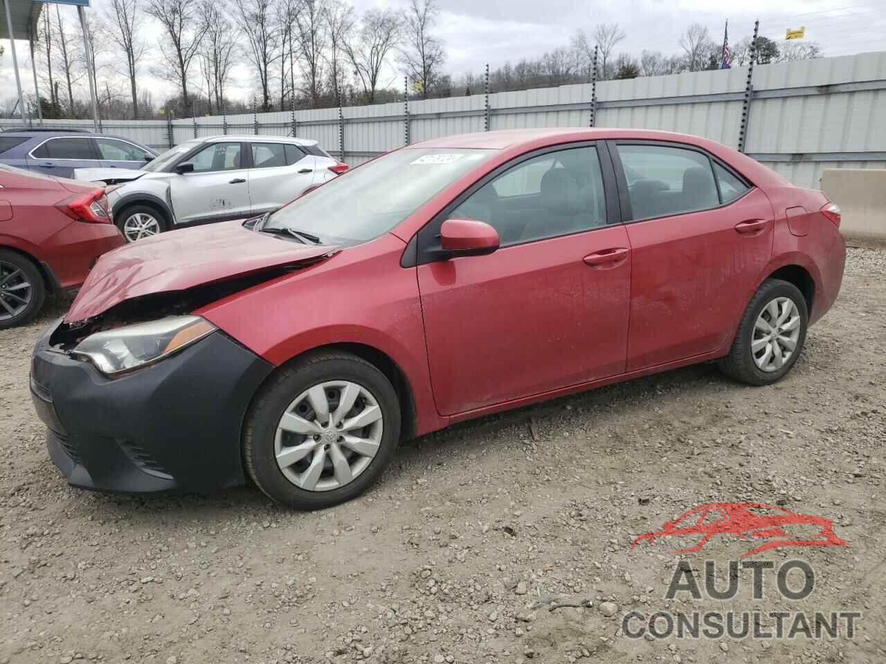 TOYOTA COROLLA 2016 - 5YFBURHE6GP377367