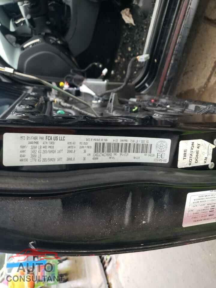 DODGE DURANGO 2019 - 1C4SDJCT4KC745053