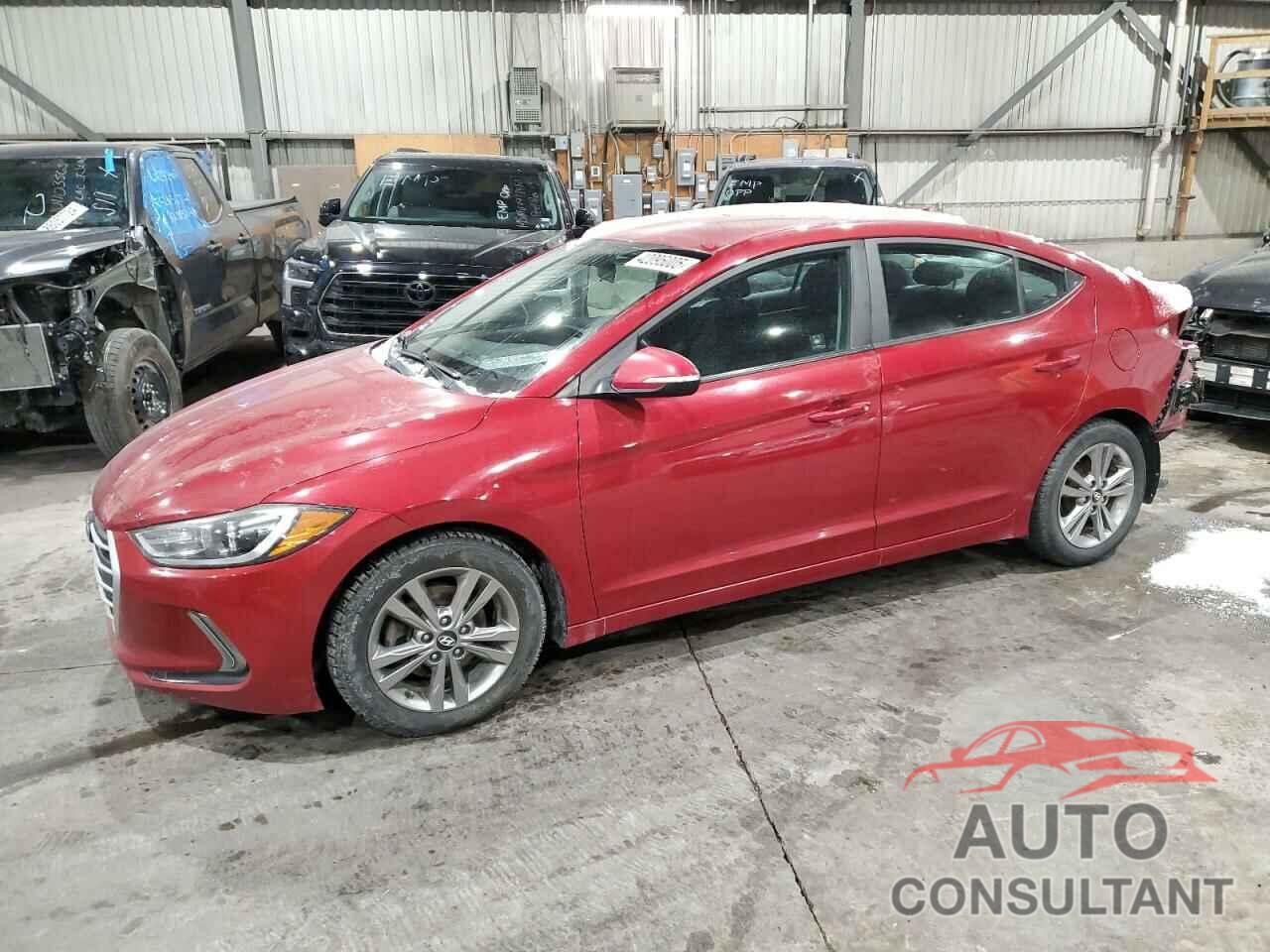 HYUNDAI ELANTRA 2017 - KMHD84LF3HU320494