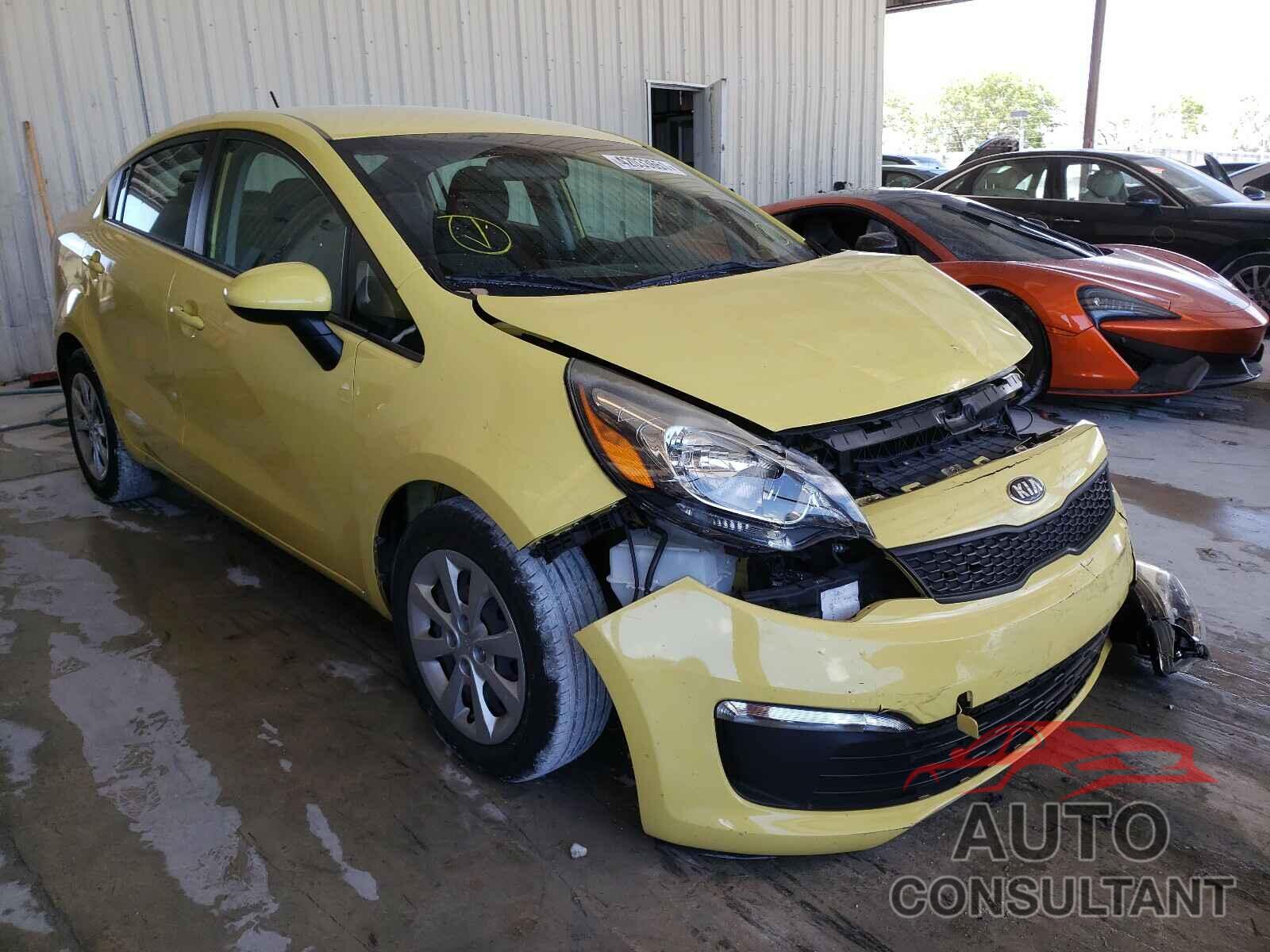 KIA RIO 2016 - KNADM4A36G6600547