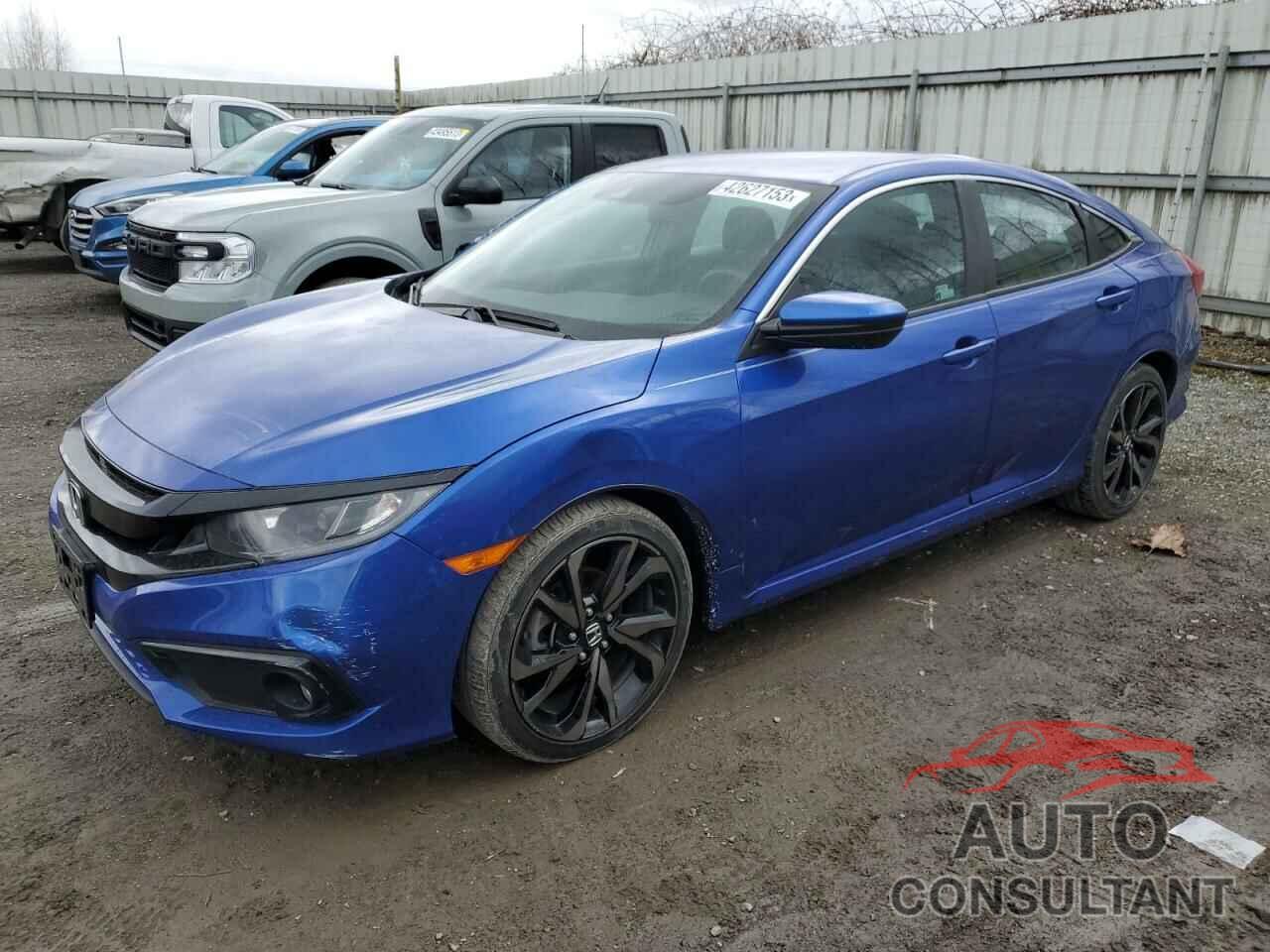 HONDA CIVIC 2019 - 2HGFC2F82KH521442