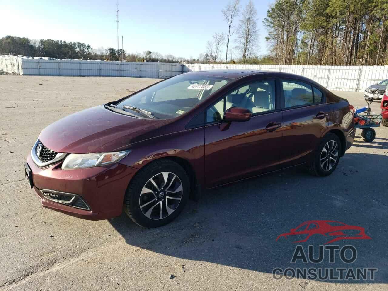 HONDA CIVIC 2015 - 19XFB2F8XFE005008