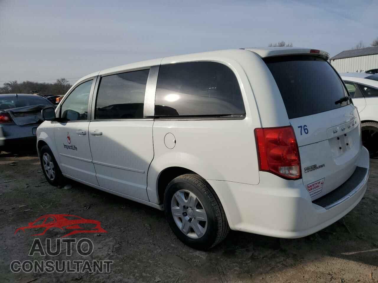 DODGE CARAVAN 2012 - 2C4RDGBG9CR259885