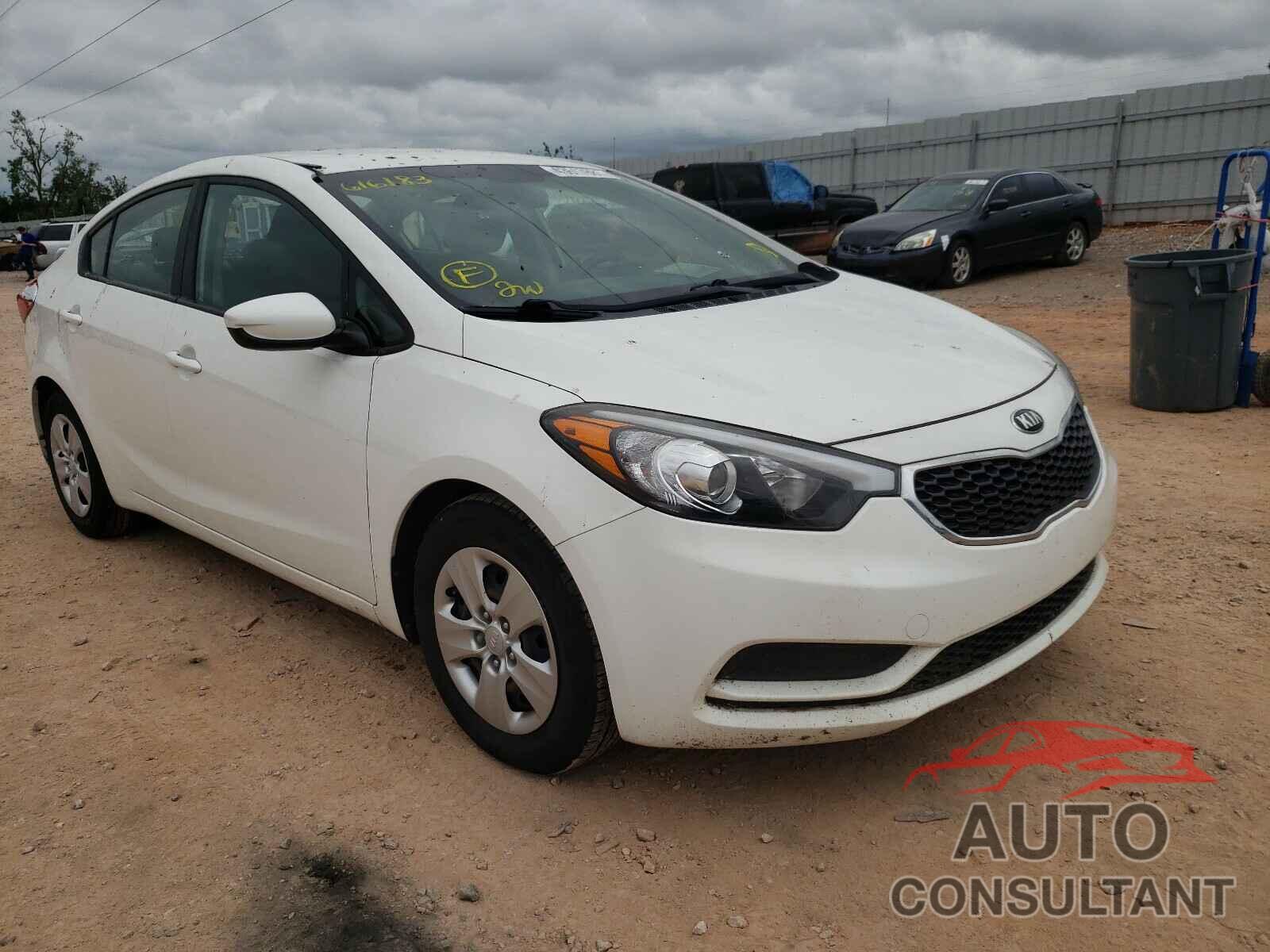 KIA FORTE 2016 - KNAFK4A6XG5616183