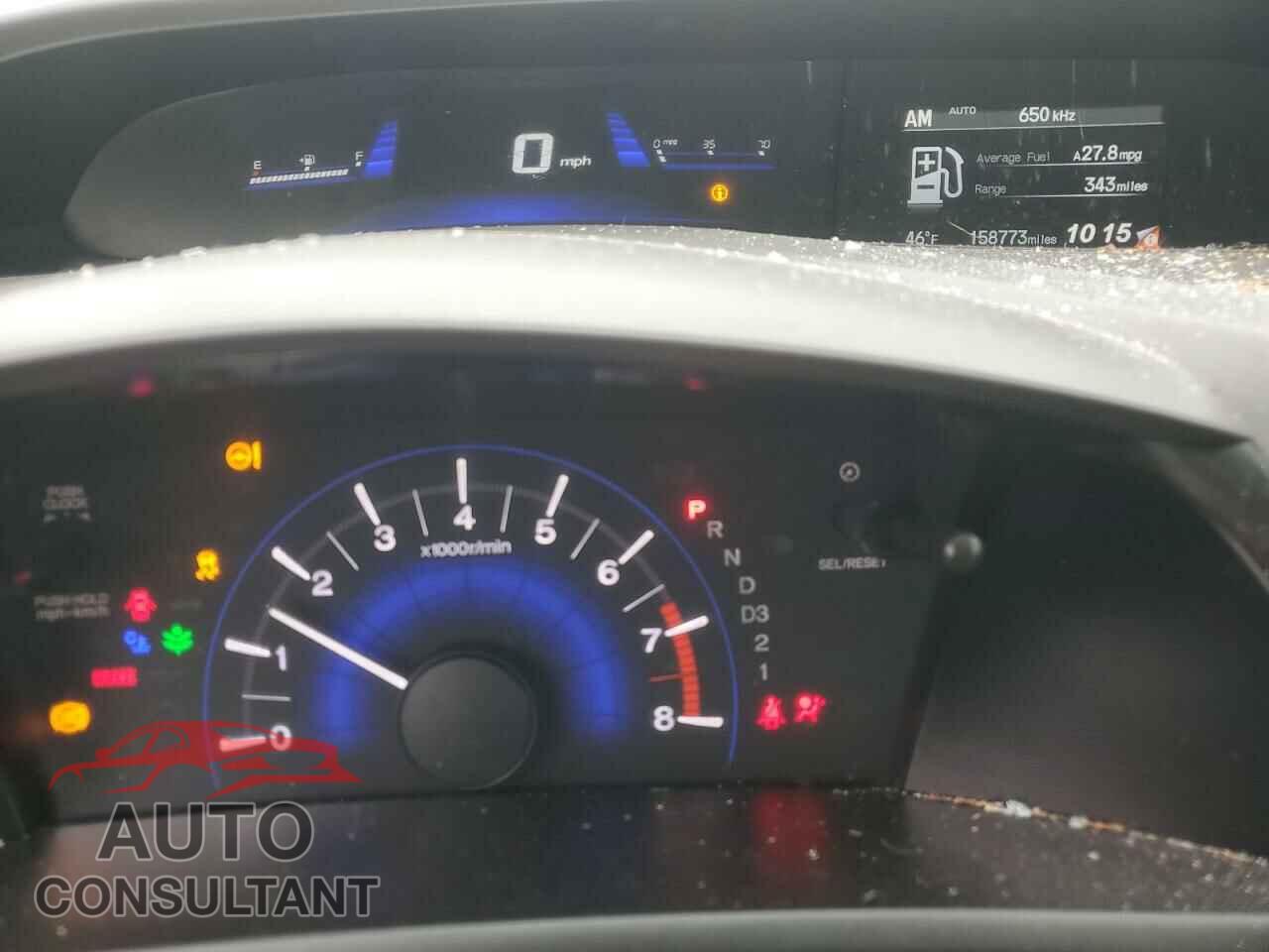 HONDA CIVIC 2012 - 19XFB2F89CE109095