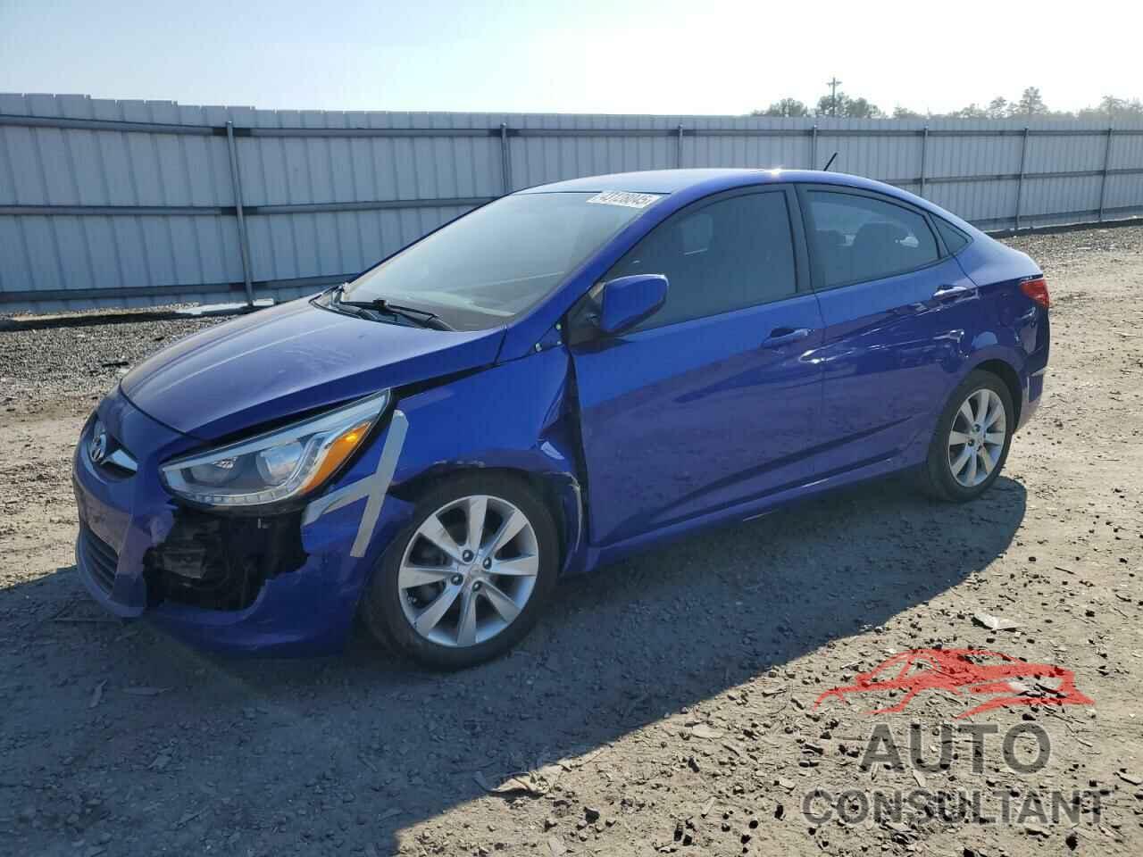 HYUNDAI ACCENT 2014 - KMHCU4AE9EU737499