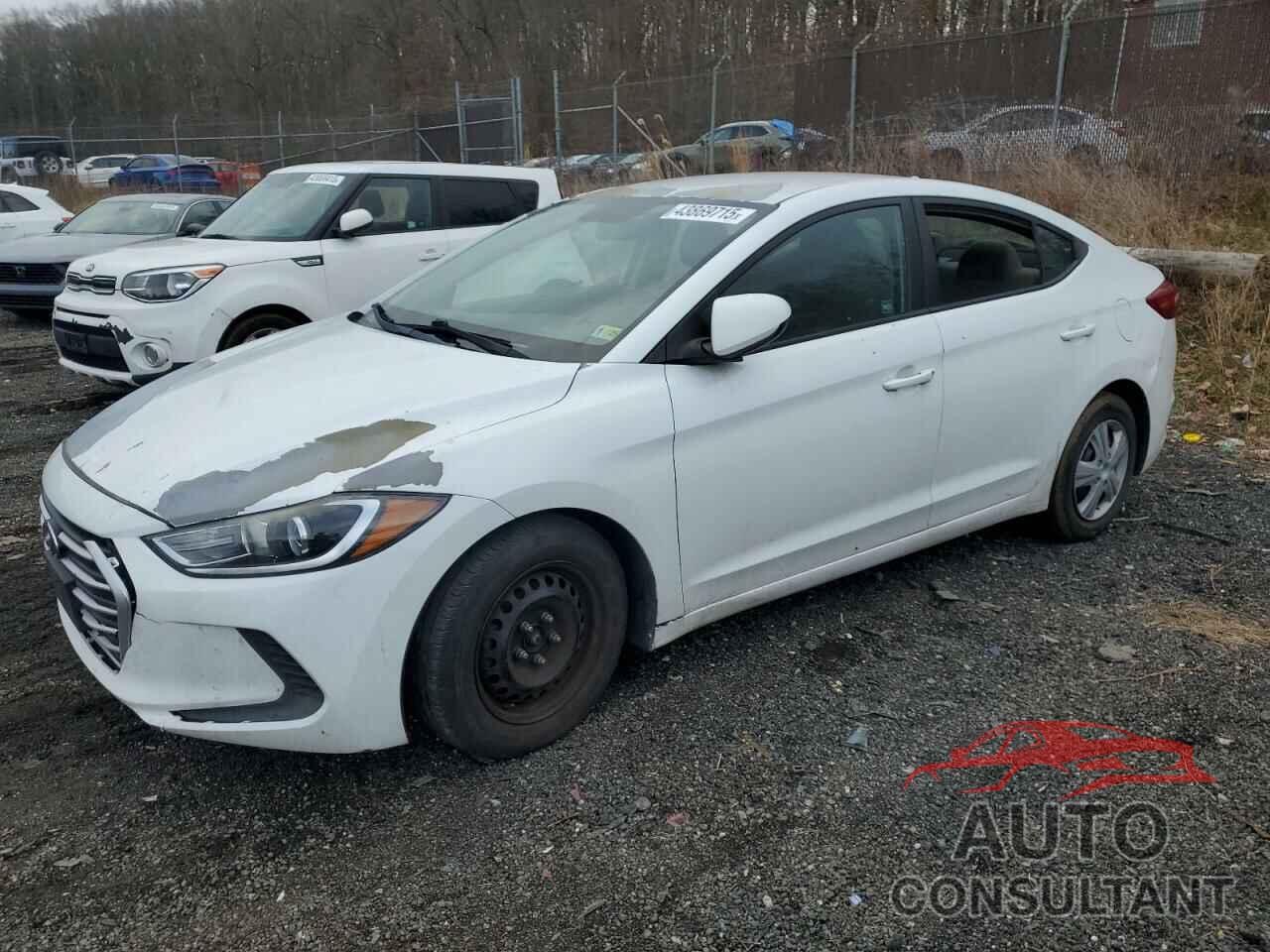 HYUNDAI ELANTRA 2017 - 5NPD74LF8HH207142