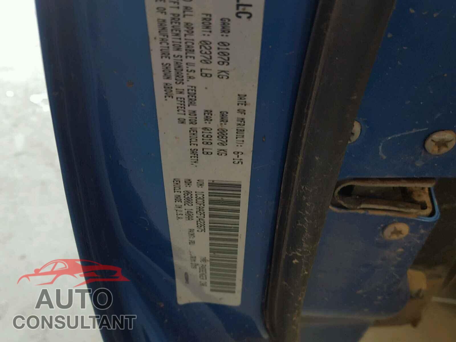DODGE DART 2015 - 1C3CDFAA2FD422675