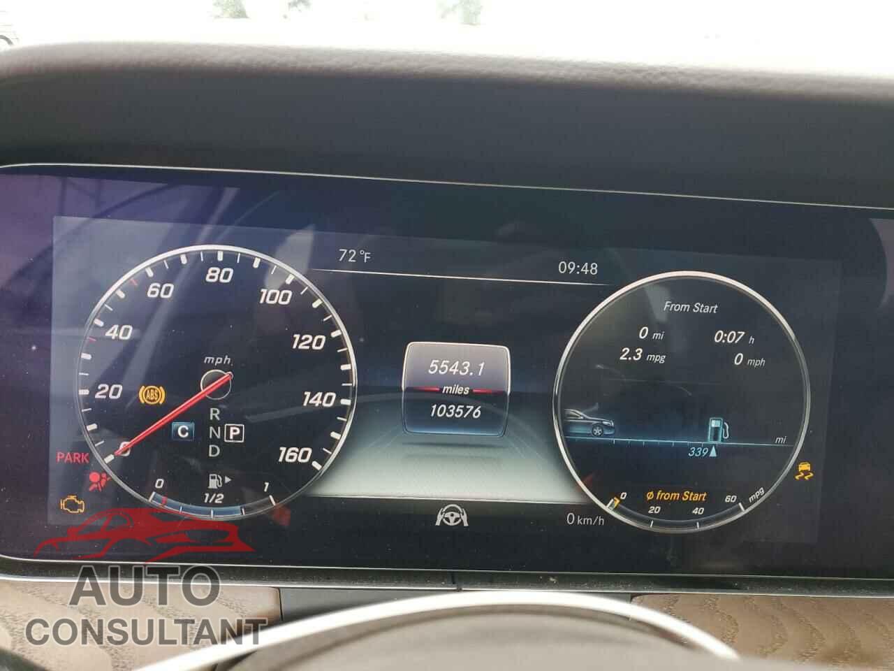 MERCEDES-BENZ E-CLASS 2018 - WDDZF4KB4JA349384
